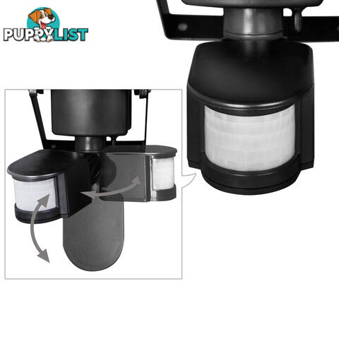 Set of 2  100 LED Solar Sensor Light