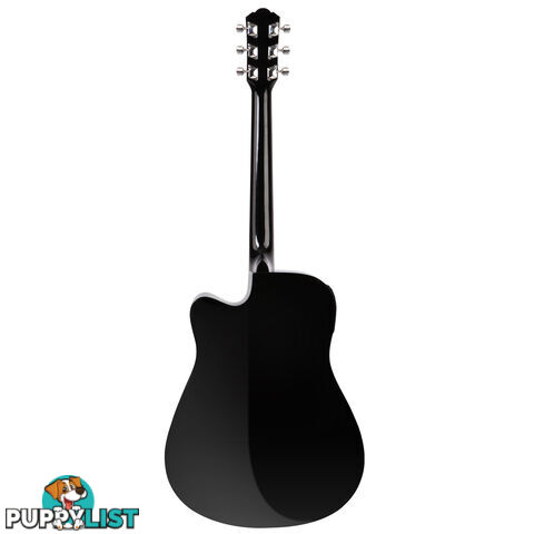 41" 5- Band EQ Electric Acoustic Guitar Full Size Black