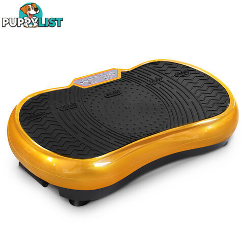 1000W Vibrating Plate with Roller Wheels - Gold