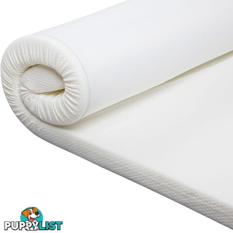 Visco Elastic Memory Foam Mattress Topper 7cm Double