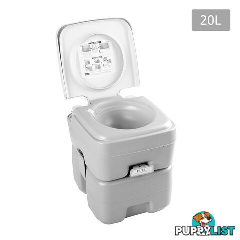 Weisshorn 20L Portable Camping Toilet