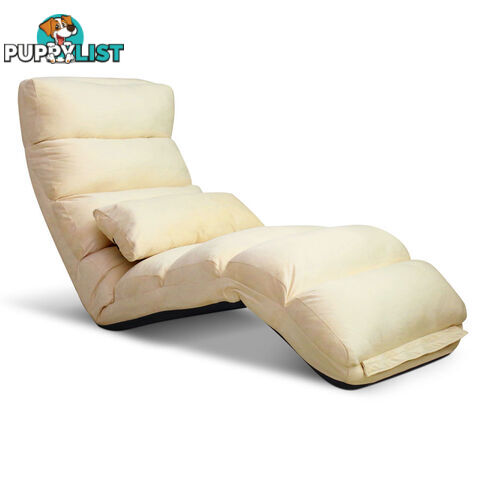 Lounge Sofa Chair - 75 Adjustable Angles _ Taupe