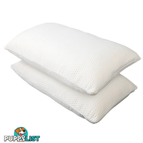 Set of 2 Memory Foam Pillows