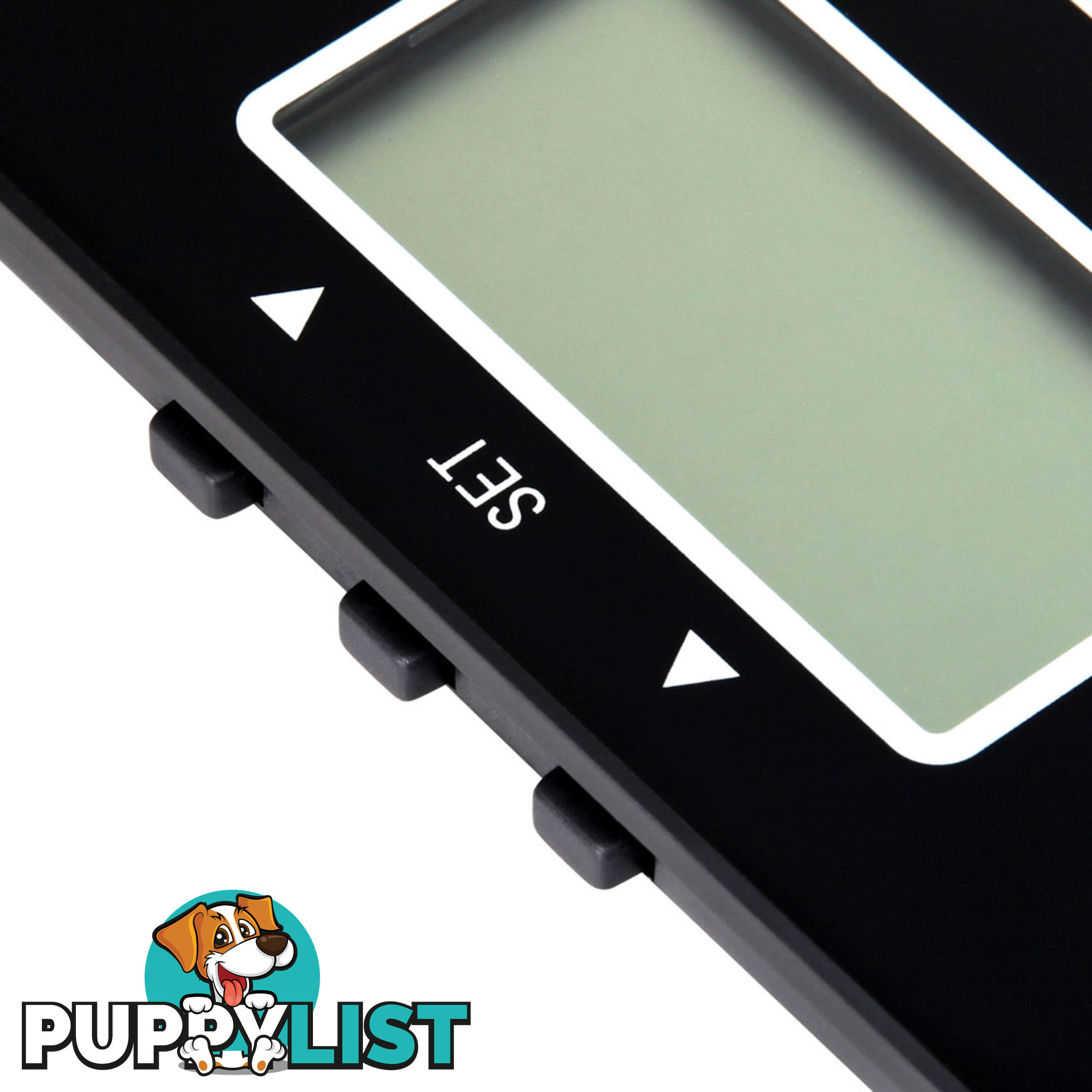 Electronic Digital Body Fat & Hydration Bathroom Glass Scale Black