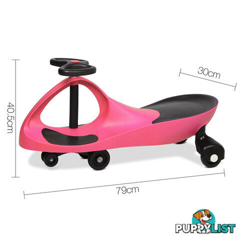 Pedal Free Swing Car - Pink