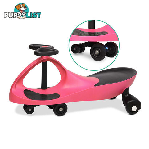 Pedal Free Swing Car - Pink