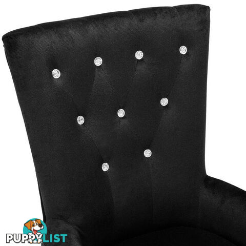 French Provincial Dining Chair - Black