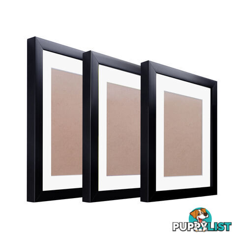 11 pcs Photo Frames Set Wall Black