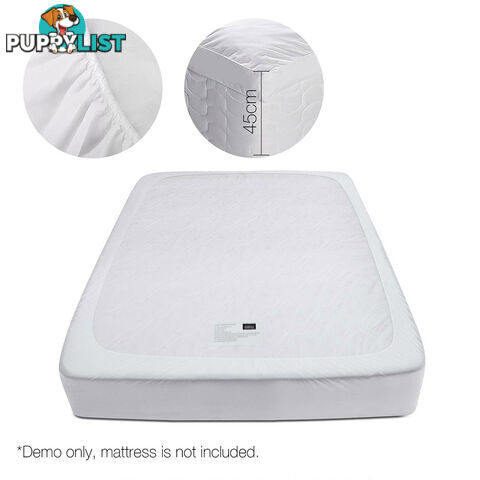 Duck Feather & Down Pillowtop Matress Topper - Double