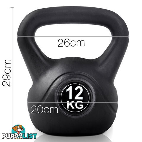 Kettlebells Fitness Exercise Kit 12kg