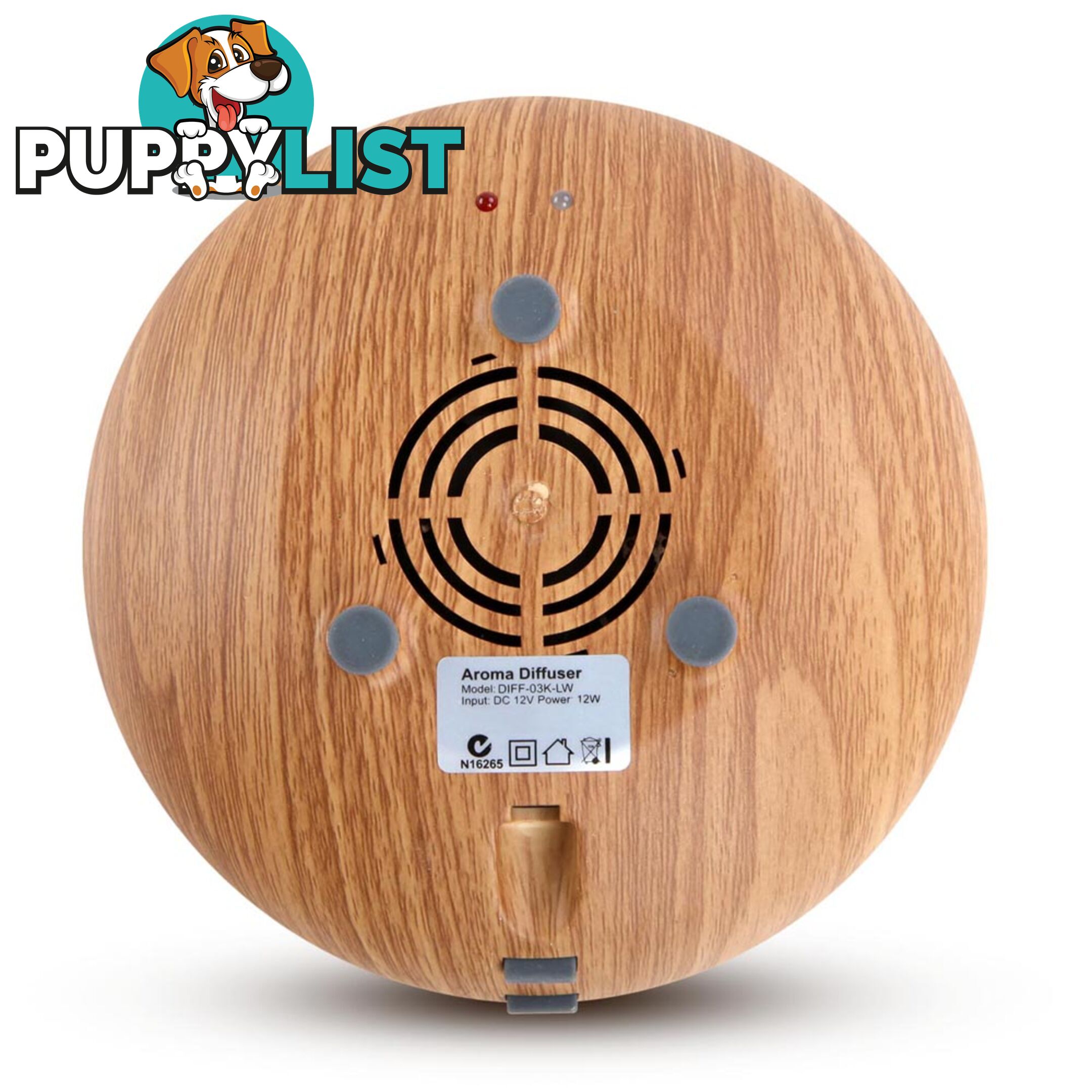 160ml 4-in-1 Aroma Diffuser Light Wood