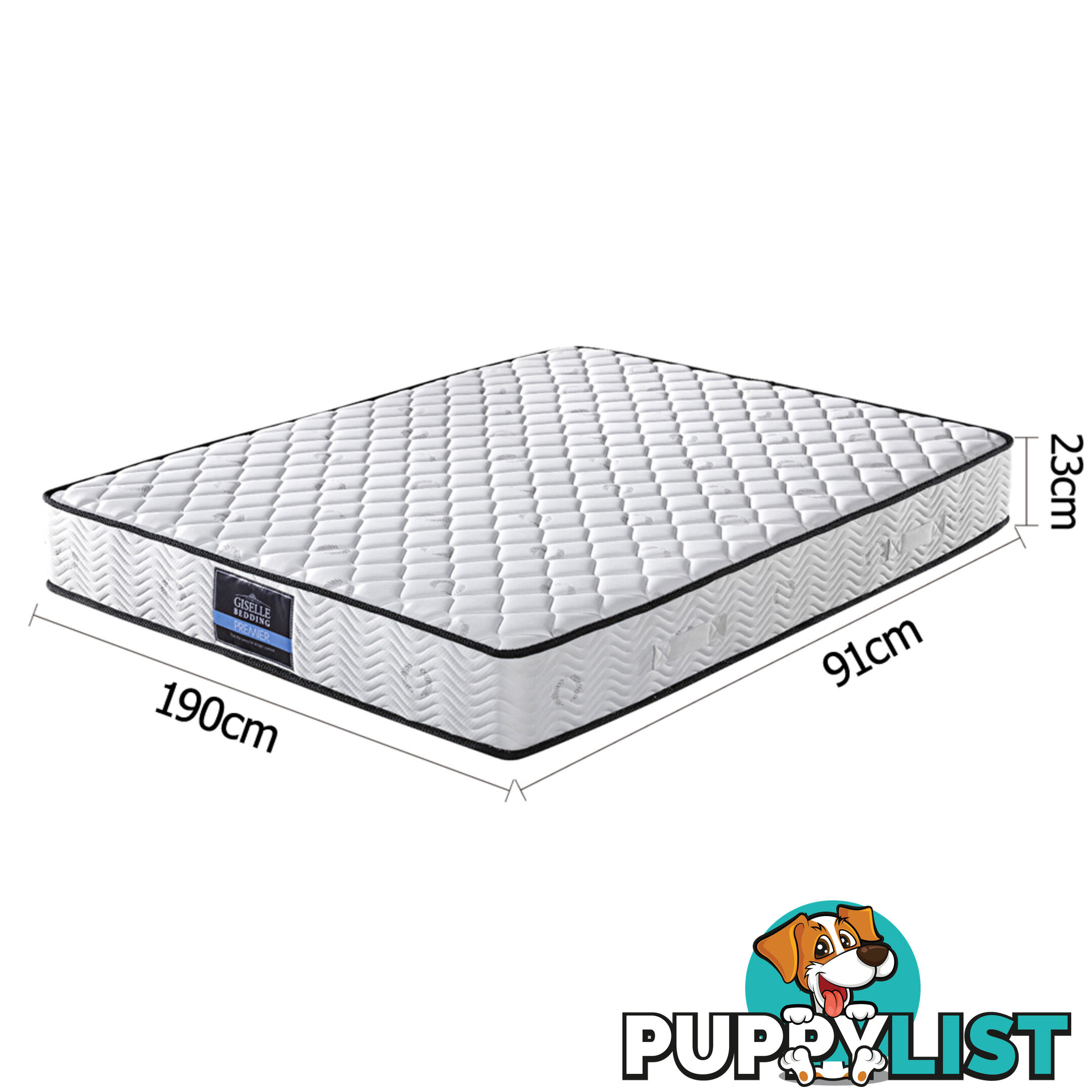 Pocket Spring High Density Foam Mattress Single