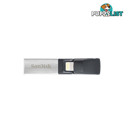 SANDISK IXPAND FLASH DRIVE SDIX30N 32GB GREY IOS USB 3.0  (SDIX30N-032G)