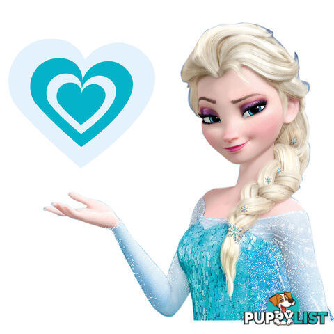 10 X Frozen Elsa Wall Stickers - Totally Movable and Reusable