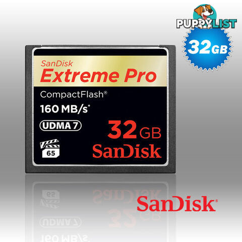 SanDisk Extreme Pro CFXP 32GB CompactFlash 160MB/s (SDCFXPS-032G)