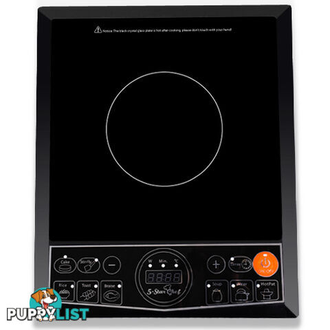 5 Star Chef Induction Cooktop Portable Single