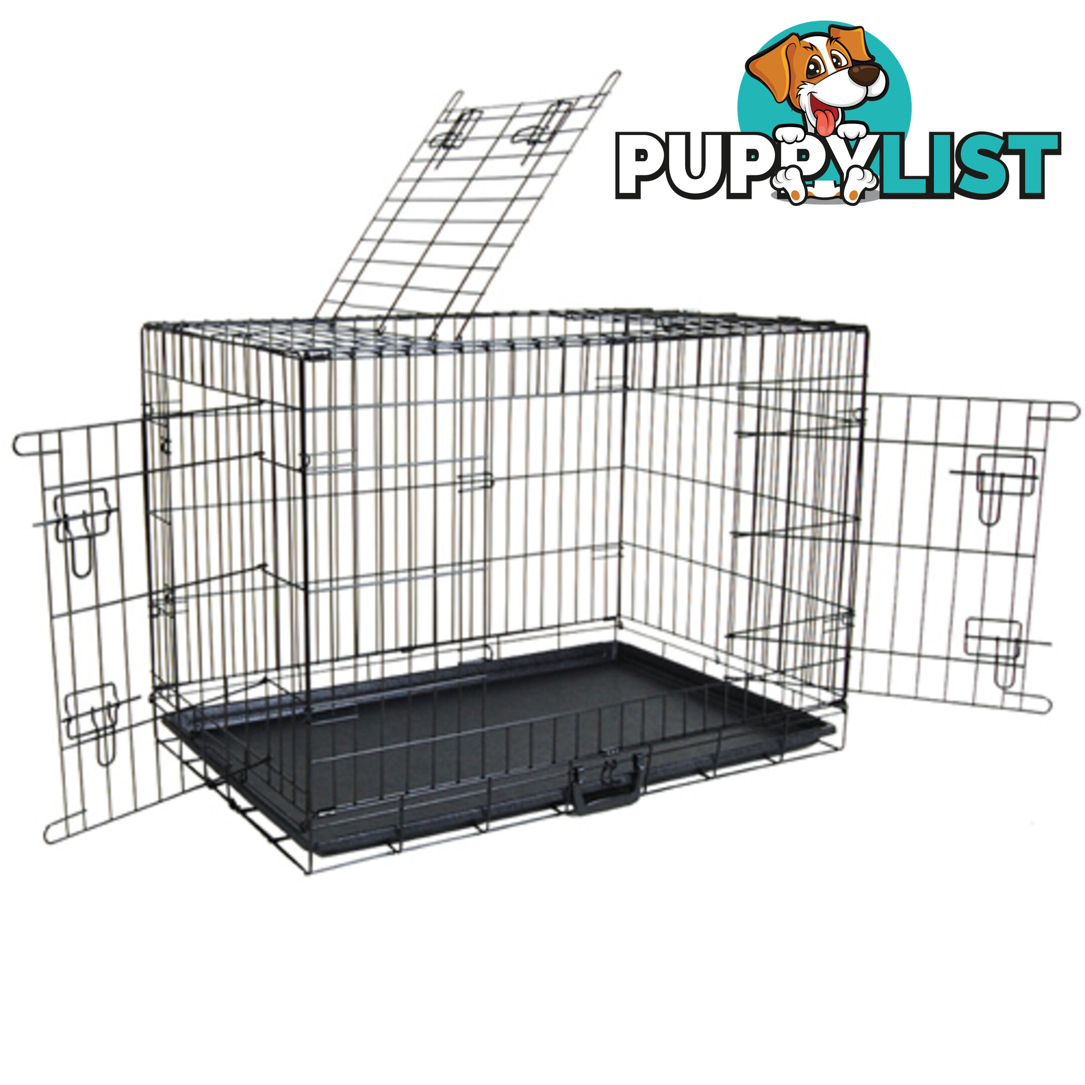 30 Inch Metal Collapsible Dog Cage