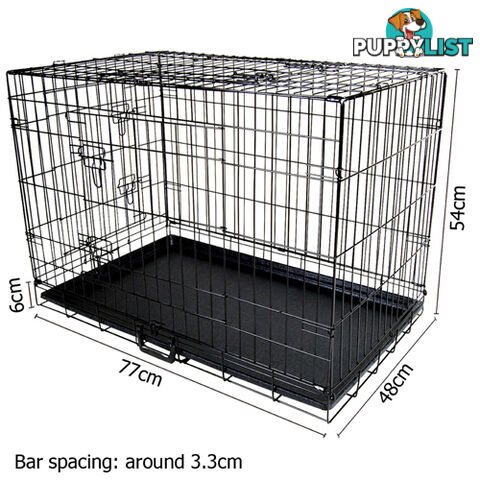 30 Inch Metal Collapsible Dog Cage