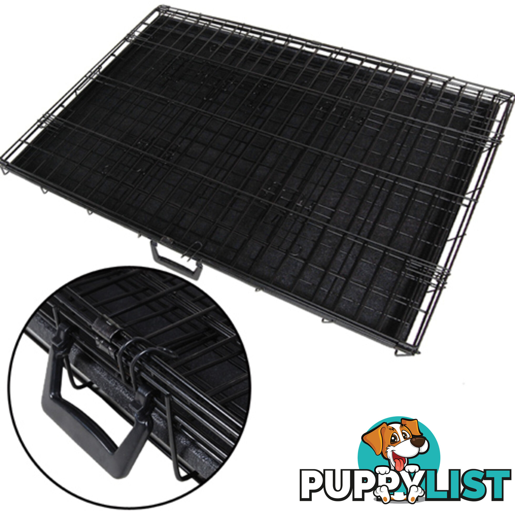 30 Inch Metal Collapsible Dog Cage