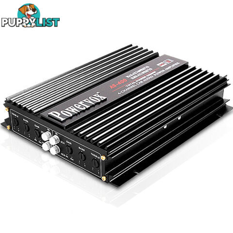 New PowerVox 2800 Watt 4 Channel Car Amplifier Black