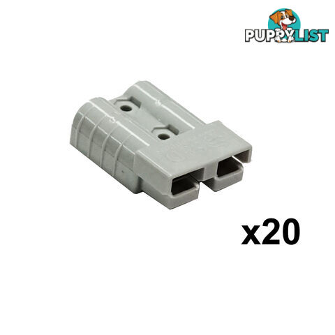 New 20X 50AMP Premium Anderson Style Plug Exterior Connector DC Power Solar