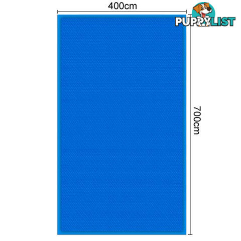 Solar Swimming Pool Cover Bubble Blanket 7m X 4m