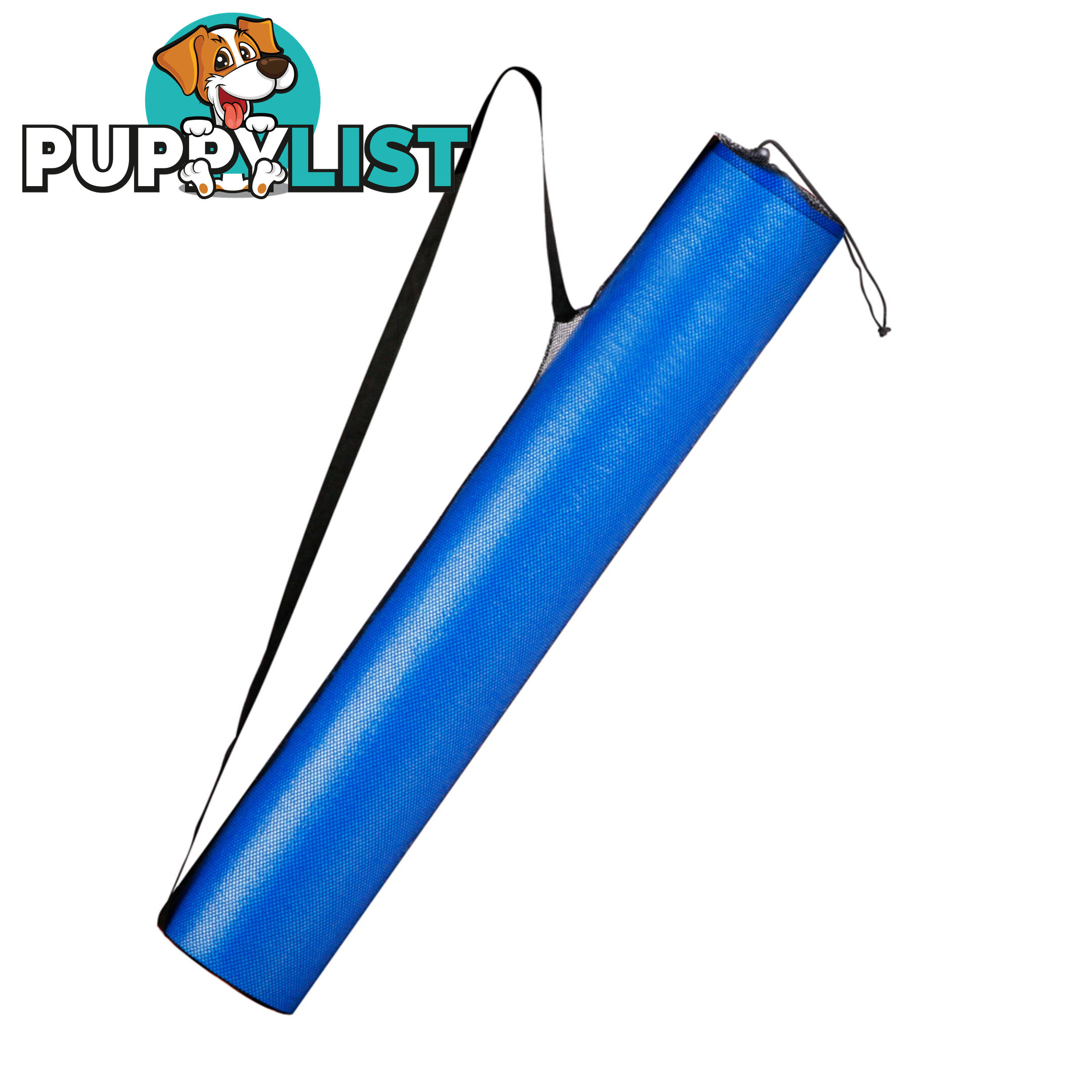 Yoga Gym Pilates EPE Stick Foam Roller Blue 90 x 15cm