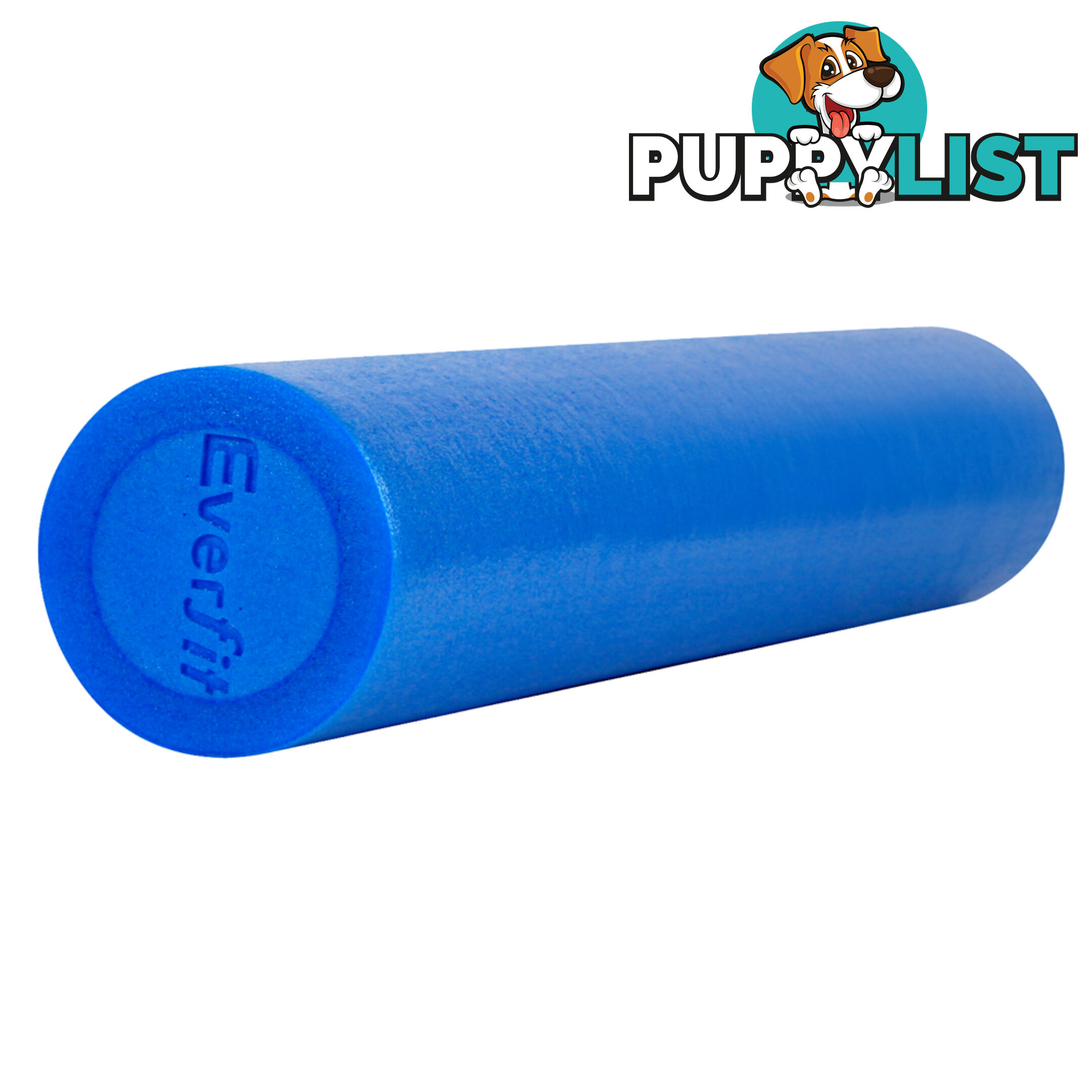 Yoga Gym Pilates EPE Stick Foam Roller Blue 90 x 15cm