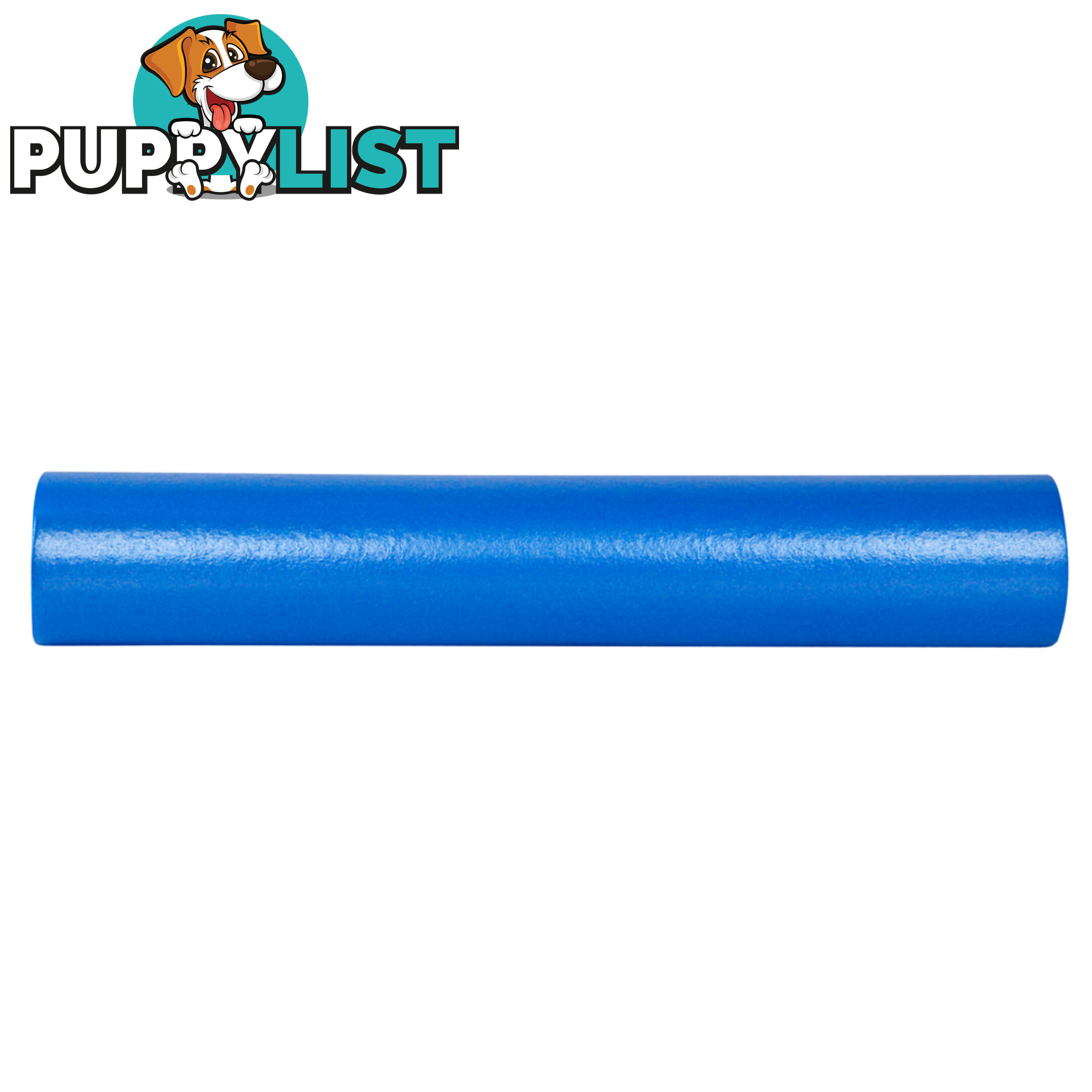 Yoga Gym Pilates EPE Stick Foam Roller Blue 90 x 15cm