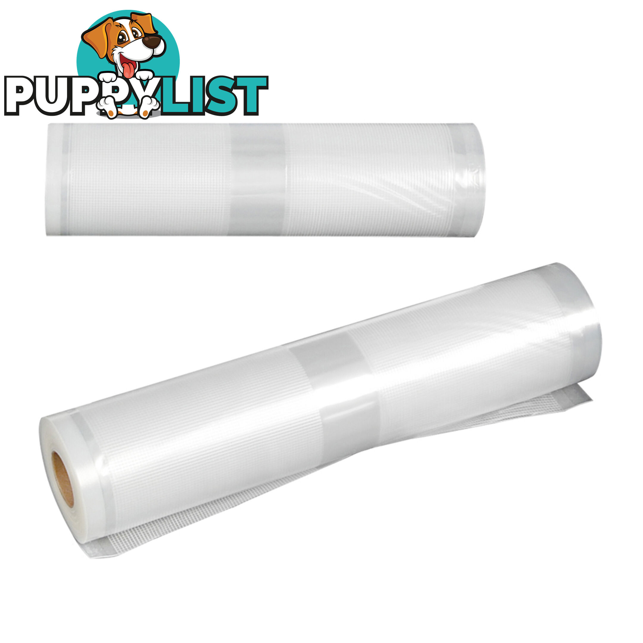 Set of 5 Vacuum Food Sealer Storage Rolls 4m x 22cm + 4m x 28cm