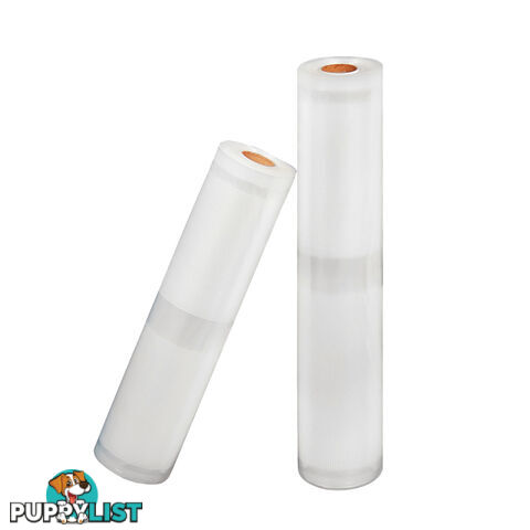 Set of 5 Vacuum Food Sealer Storage Rolls 4m x 22cm + 4m x 28cm