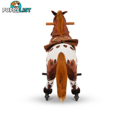 Ride on Pedal Toy Pony - Brown