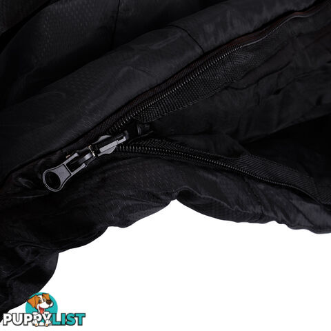 Camping Thermal Sleeping Bag Black