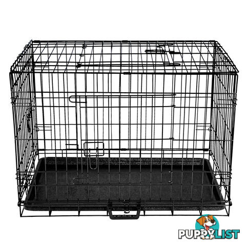 Metal Collapsible Dog Cage 30IN