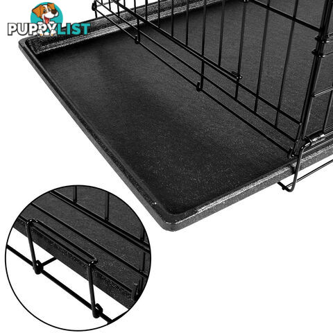 Metal Collapsible Dog Cage 30IN