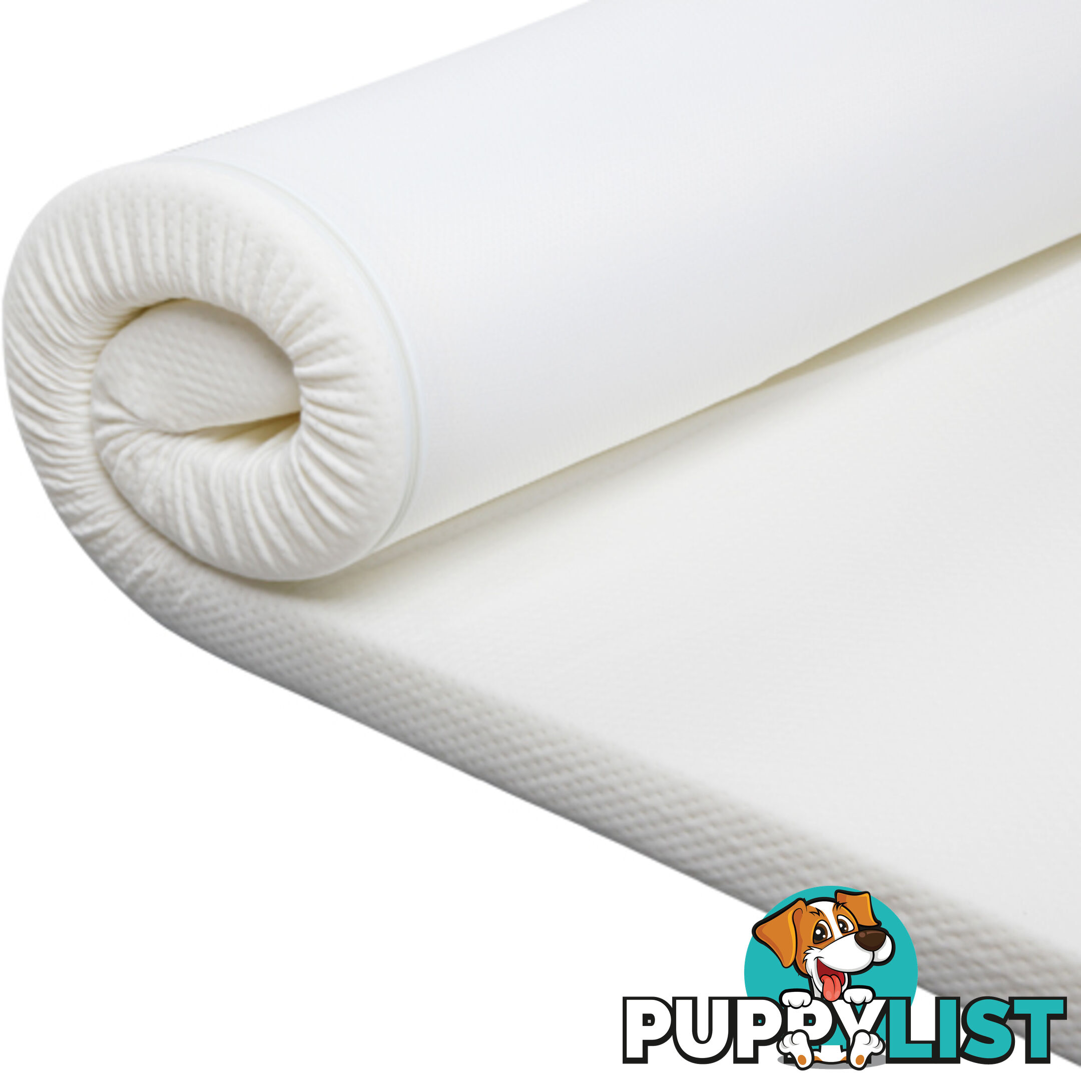 Visco Elastic Memory Foam Mattress Topper 5cm Queen