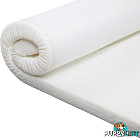 Visco Elastic Memory Foam Mattress Topper 5cm Queen