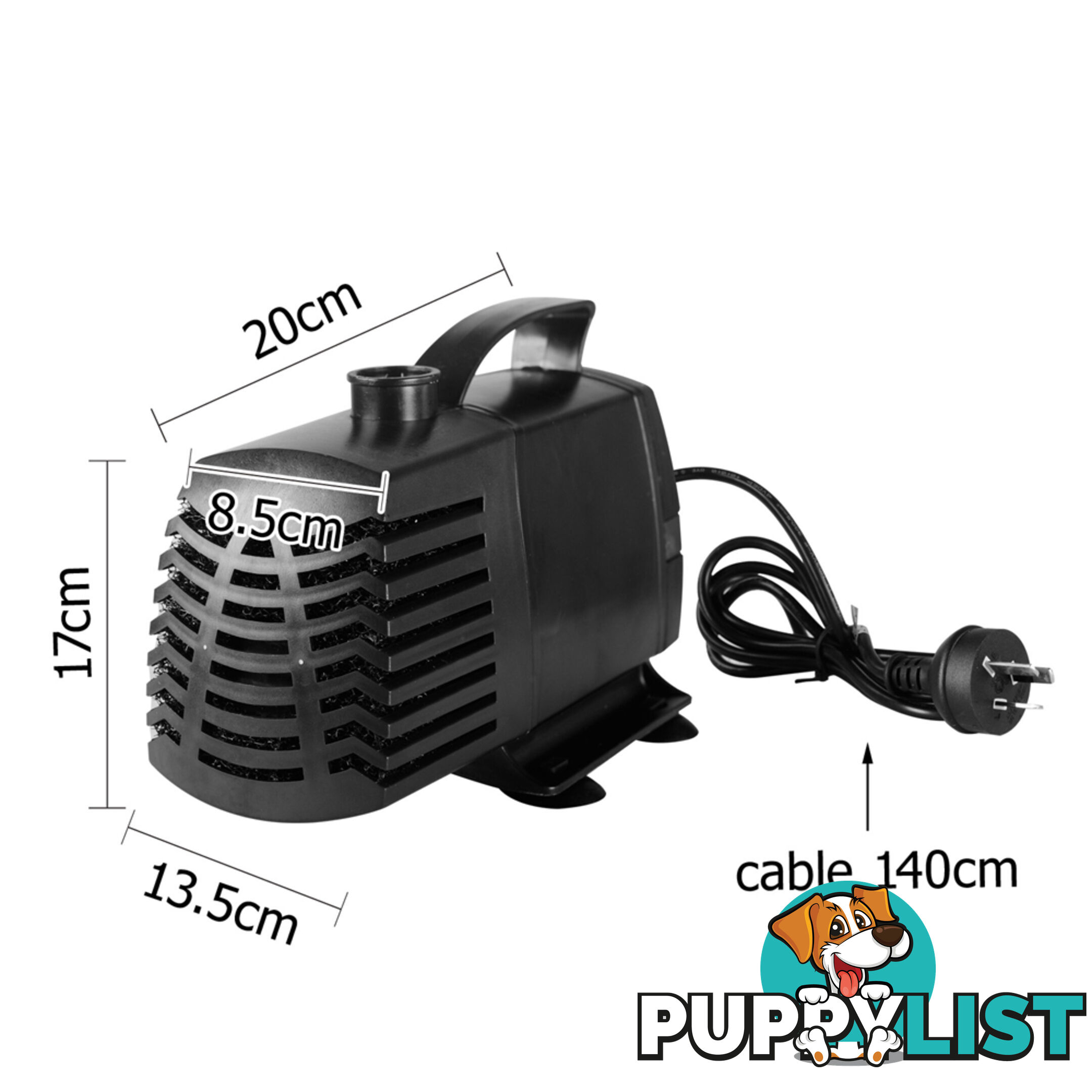 5000LPH Aquarium Fountain Pond Submersible Water Pump