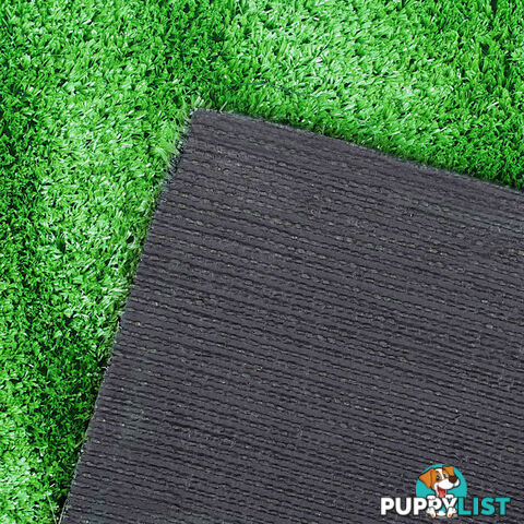 Artificial Grass 20 SQM Polyethylene Lawn Flooring 15mm Olive