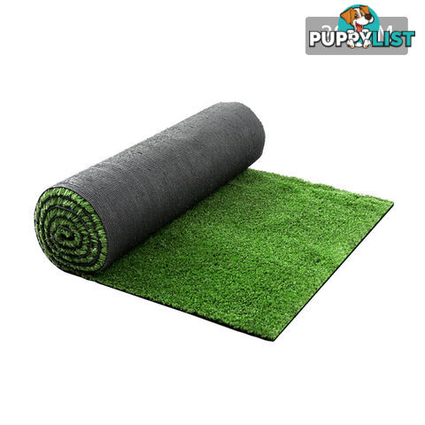 Artificial Grass 20 SQM Polyethylene Lawn Flooring 15mm Olive