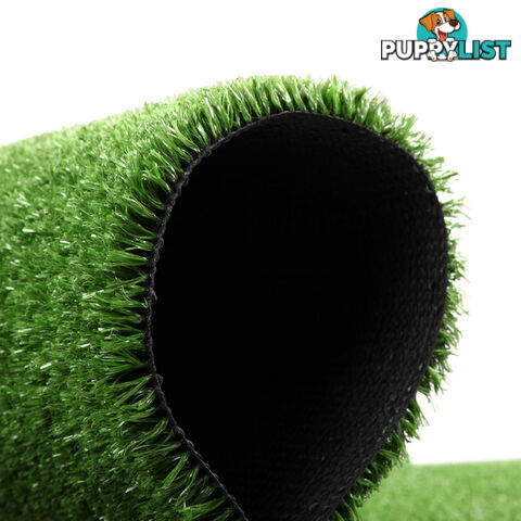 Artificial Grass 20 SQM Polyethylene Lawn Flooring 15mm Olive