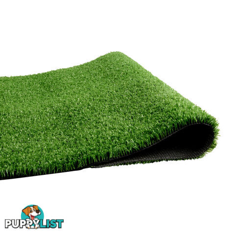 Artificial Grass 20 SQM Polyethylene Lawn Flooring 15mm Olive