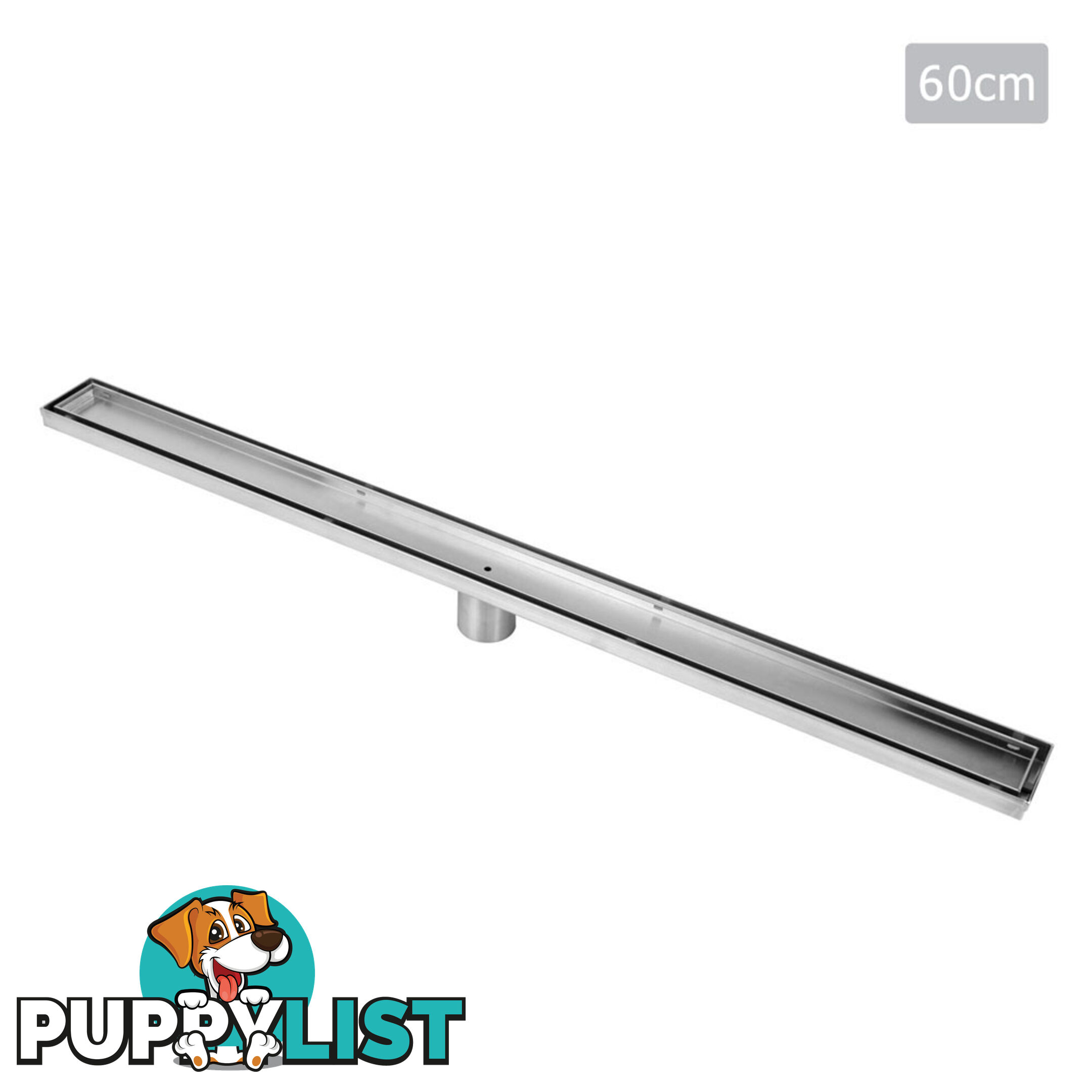 Tile Insert Stainless Steel Shower Grate Drain Floor Bathroom 600mm