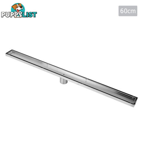 Tile Insert Stainless Steel Shower Grate Drain Floor Bathroom 600mm