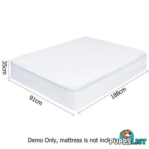 Waterproof Non-Woven Mattress Protector - Single