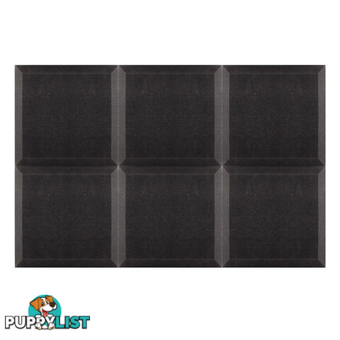 Set of 20 Studio Ceiling Acoustic Foam Charcoal