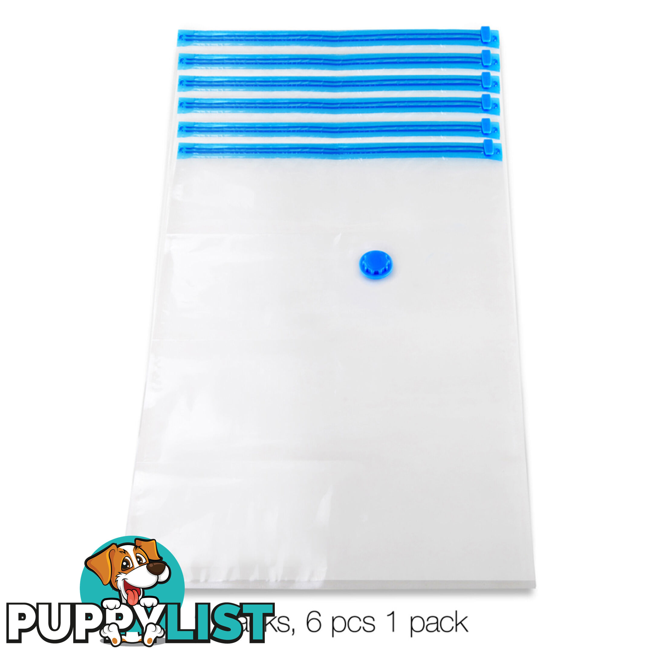 Set of 12 Vacuum Storage Bags 70 x 100cm