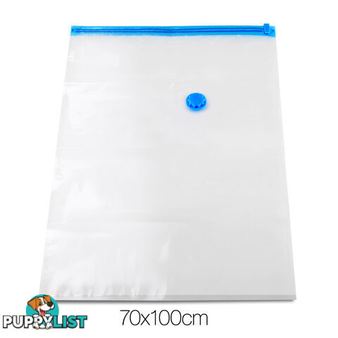 Set of 12 Vacuum Storage Bags 70 x 100cm