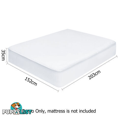 Waterproof Non-Woven Mattress Protector - Queen