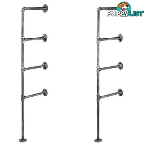 Wall Mount Pipe Bracket Shelf _ 141 CM